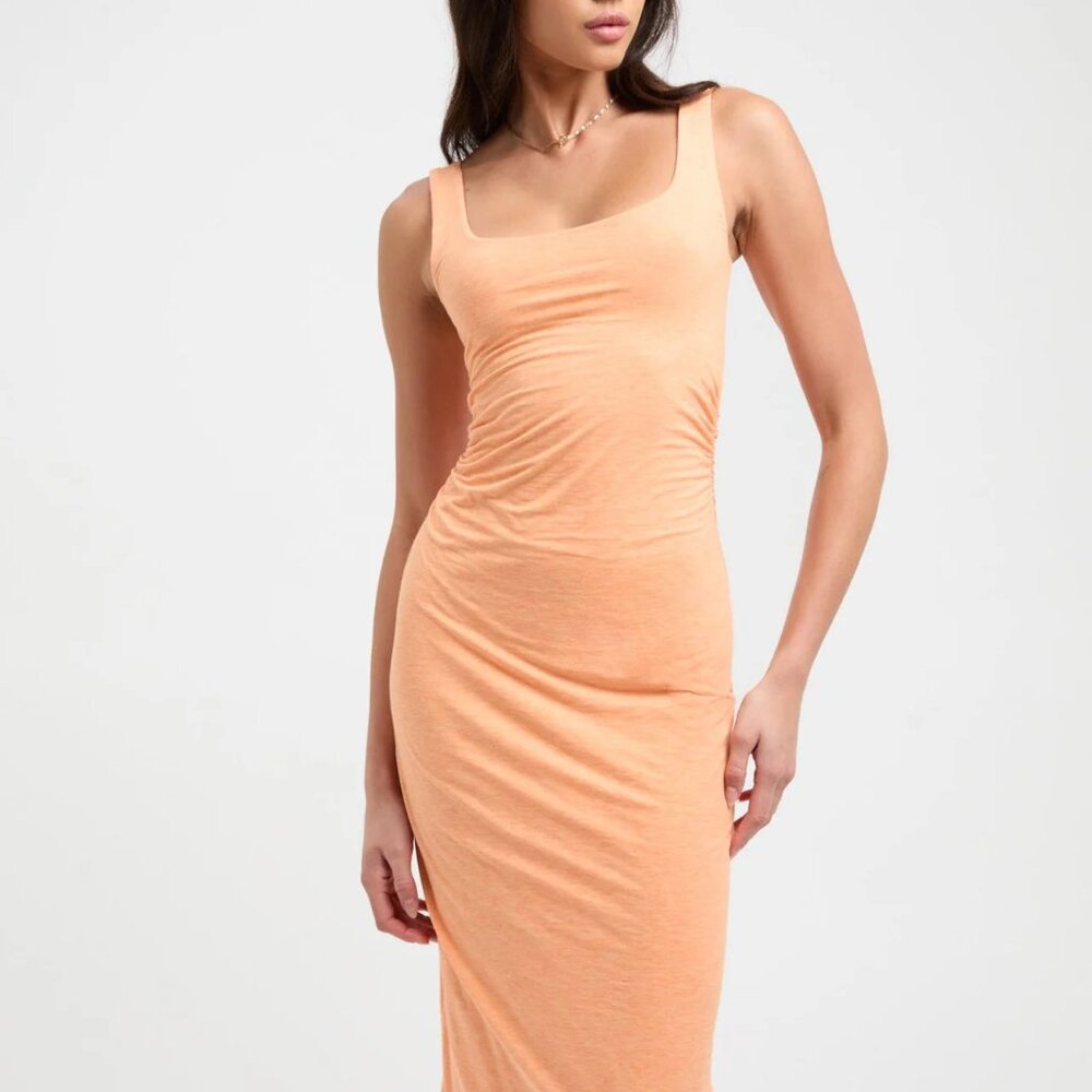 Kookai Orange Sascha Midi Dress | BRAND NEW - NEVER WORN